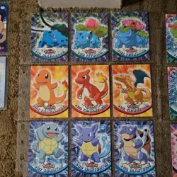 Topps Pokemon Official Trading Card Lot 1999 Vintage 90 Cards Pikachu,Charizard - Image 2