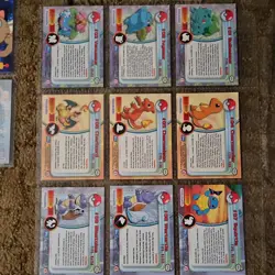 Topps Pokemon Official Trading Card Lot 1999 Vintage 90 Cards Pikachu,Charizard - Image 3