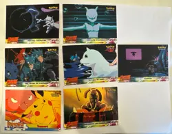 1999 Topps Pokemon The First Movie Mewtwo Strikes Back Scene Card Lot NM Vintage - Image 1