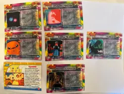 1999 Topps Pokemon The First Movie Mewtwo Strikes Back Scene Card Lot NM Vintage - Image 2