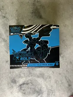 SEALED Pokemon TCG Scarlet & Violet Black Bolt Elite Trainer Box ETB - Image 1