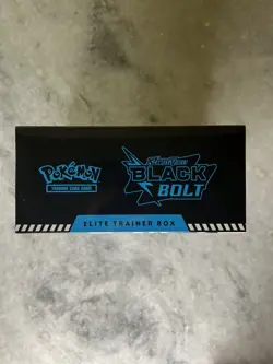 SEALED Pokemon TCG Scarlet & Violet Black Bolt Elite Trainer Box ETB - Image 4