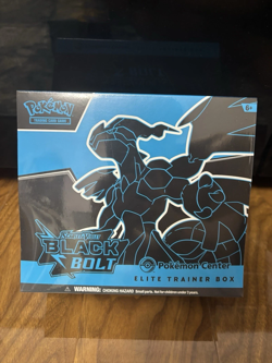 Pokemon TCG Scarlet & Violet Black Bolt Pokemon Center Elite Trainer Box SEALED - Image 1