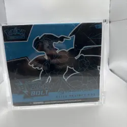 Pokemon TCG Scarlet & Violet Black Bolt Pokemon Center Elite Trainer Box SEALED - Image 1