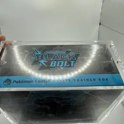 Pokemon TCG Scarlet & Violet Black Bolt Pokemon Center Elite Trainer Box SEALED - Image 5