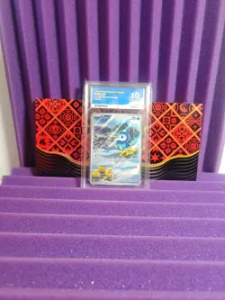 Pokemon TCG Piplup Phantasmal Flames 098/094 Illustration Rare Ace 10 Gem Mint - Image 1