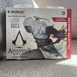 1x Magic: The Gathering Assassin’s Creed OMEGA Collector Booster (10 Cards) - Image 1
