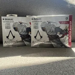 1x Magic: The Gathering Assassin’s Creed OMEGA Collector Booster (10 Cards) - Image 3