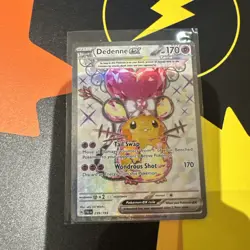 Dedenne ex - 239/193 - Paldea Evolved - UR - NM Pokemon card NM best - Image 1