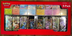Pokemon TCG Prismatic Evolutions Costco 8 Mini-Tin Bundle w/ Promo Cards NEW - Image 1