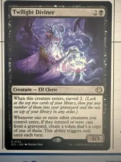 TWILIGHT DIVINER x1 mtg NM-M Lorwyn Eclipsed 1 Rare - Image 1