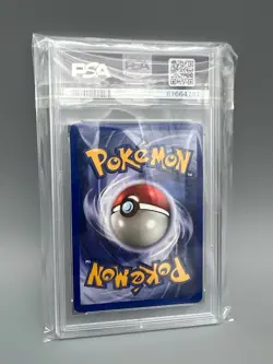 Original 1999 Pokemon Game Base Set Venusaur HOLO #15 PSA 7 NM Near Mint - Image 2