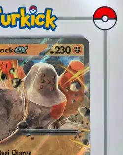 Regirock ex 107/217 | Ascended Heroes | ASC | Pokemon Card | NM - Image 4