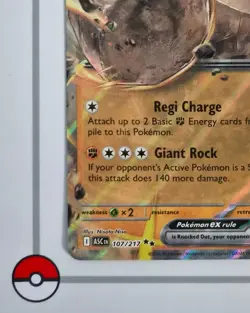 Regirock ex 107/217 | Ascended Heroes | ASC | Pokemon Card | NM - Image 5