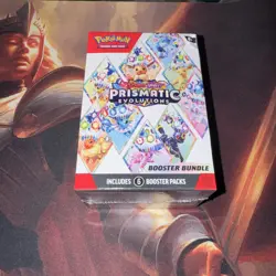 Pokemon Scarlet & Violet Prismatic Evolutions Booster Bundle New Sealed 6 Packs - Image 1