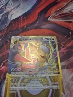 Giratina VSTAR 212/196 Secret Rare SWSH11: Lost Origin Pokemon NM Near Mint - Image 2