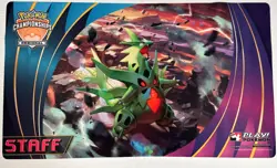 Pokemon Staff Regional Championships Play Mat Featuring Mega Tyranitar - Image 1