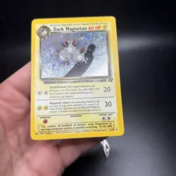 Dark Magneton 11/82 - Team Rocket Unlimited WOTC Pokemon TCG LP Swirl -j - Image 5