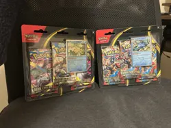 Pokemon TCG: Set of 2 x 2 Mega Evolution 3 Pack Blister Golduck &Psyduck - Image 2