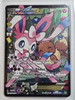 Pokemon XY Generations Sylveon EX Full Art RC32 PSA 6 - Image 2