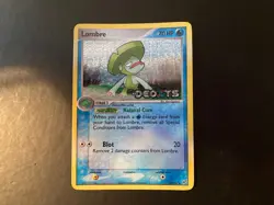 Pokemon Lombre VLP 34/107 EX Deoxys Reverse Holo Uncommon - Image 1