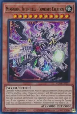 Yugioh! LP Mementoal Tecuhtlica - Combined Creation - VASM-EN001 - Ultra Rare - - Image 1