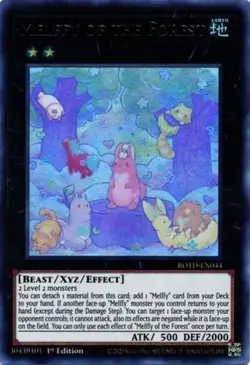 Yugioh! LP Melffy of the Forest - ROTD-EN044 - Ultra Rare - 1st Edition Lightly - Image 1