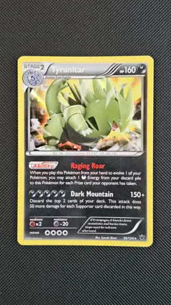 Pokemon - Fates Collide - Tyranitar Holo 56/124 - Image 1