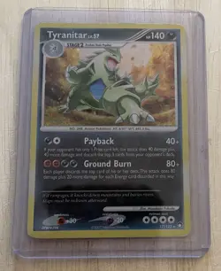 Pokemon TCG - Tyranitar - 17/123 - Mysterious Treasures - Holo - Image 1