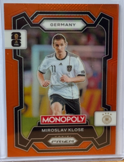 Panini Prizm Monopoly FIFA World Cup 2026 MIROSLAV KLOSE Germany Orange Card/149 - Image 1