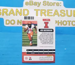 LOT OF 4 ILLINOIS FOOTBALL AUTOGRAPH CARDS Fightng Illini WR Bryant Casey Isaiah - Image 3