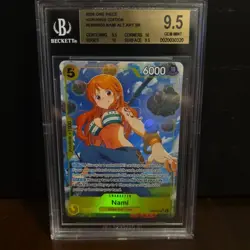 Bandai Nami EB03-053 One Piece Heroines Edition Alternate Art Super Rare BGS 9.5 - Image 1