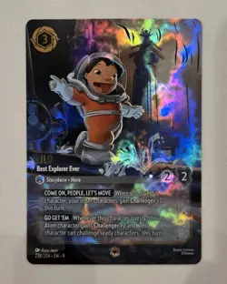 Lilo Best Explorer Ever Enchanted Disney Lorcana Fabled 238/204 - Image 1
