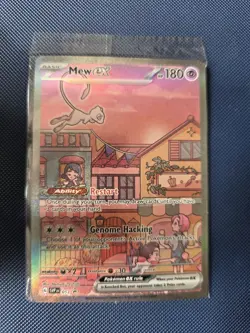 Mew EX SVP 053 Pokemon TCG Scarlet Violet 151 UPC Sealed Black Star Promo - Image 1