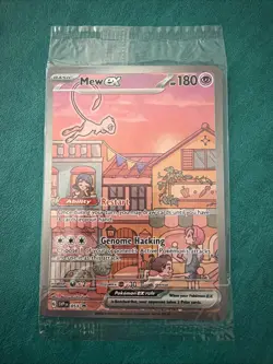Pokemon TCG Mew EX SVP 053 Black Star Promo Card 151 UPC(New and sealed) - Image 1