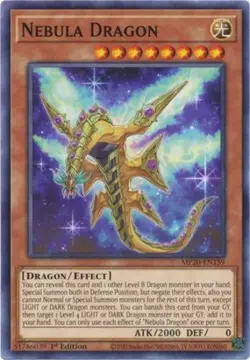 Yugioh! LP Nebula Dragon - MP20-EN159 - Common - 1st Edition Lightly Played, Eng - Image 1