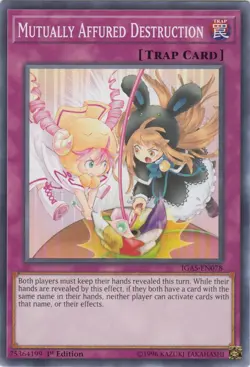 Yugioh! LP Mutually Affured Destruction - IGAS-EN078 - Common - 1st Edition Ligh - Image 1