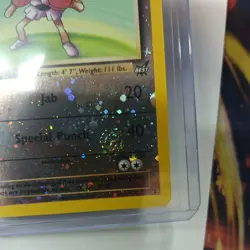Hitmonchan Best of Game Winner #2 great swirl ! 🔥Reverse Holo Vintage Pokemon - Image 3