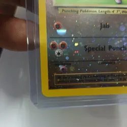 Hitmonchan Best of Game Winner #2 great swirl ! 🔥Reverse Holo Vintage Pokemon - Image 4