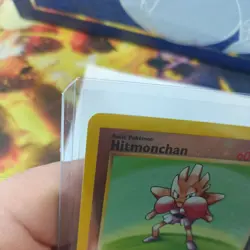 Hitmonchan Best of Game Winner #2 great swirl ! 🔥Reverse Holo Vintage Pokemon - Image 5