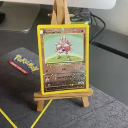 Hitmonchan #2 Best of Game WINNER Stamp Rev Holo Pokemon TCG - NM Swirl 🌪 - Image 4
