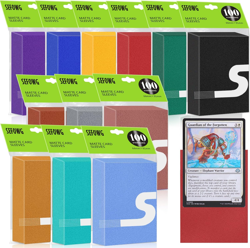 1200Ct MTG Card Sleeves, 12 Colors Matte Card Sleeves Magic the Gathering, TCG C - Image 1