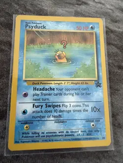 Pokemon TCG Psyduck 20 Black Star Promo NM/Mint WOTC Vintage - Image 1