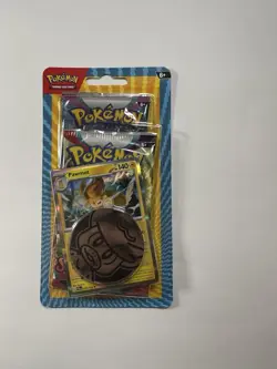 Pokemon TCG SV Base/Paldea Evolved 2-Pack Blister w/ Pawmot Foil Promo - Image 1