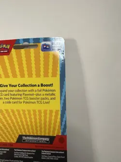 Pokemon TCG SV Base/Paldea Evolved 2-Pack Blister w/ Pawmot Foil Promo - Image 3