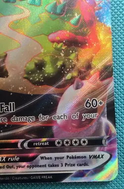 Pokemon TCG Snorlax Vmax Sword & Shield 142/202 Holo Ultra Rare - NM - Image 5