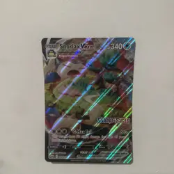 Pokemon TCG Snorlax Vmax Sword & Shield 142/202 Holo Ultra Rare - Image 1