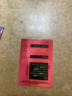 1995 Marvel Overpower Card Game Mission Maximum Carnage Cards Complete Set 1-7 - Image 5