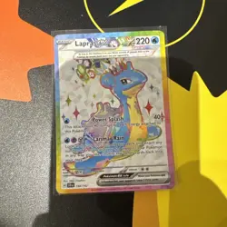 Lapras EX Ultra Rare 158/142 Stellar Crown best Pokemon card MN - Image 1