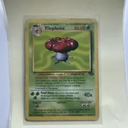 Vileplume 31/64 Non Holo Jungle Set Rare Pokemon Card WOTC - Image 1
